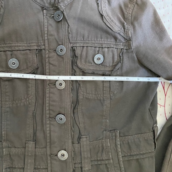 Brown Autumn Jean Jacket in Sz S - Picture 9 of 12